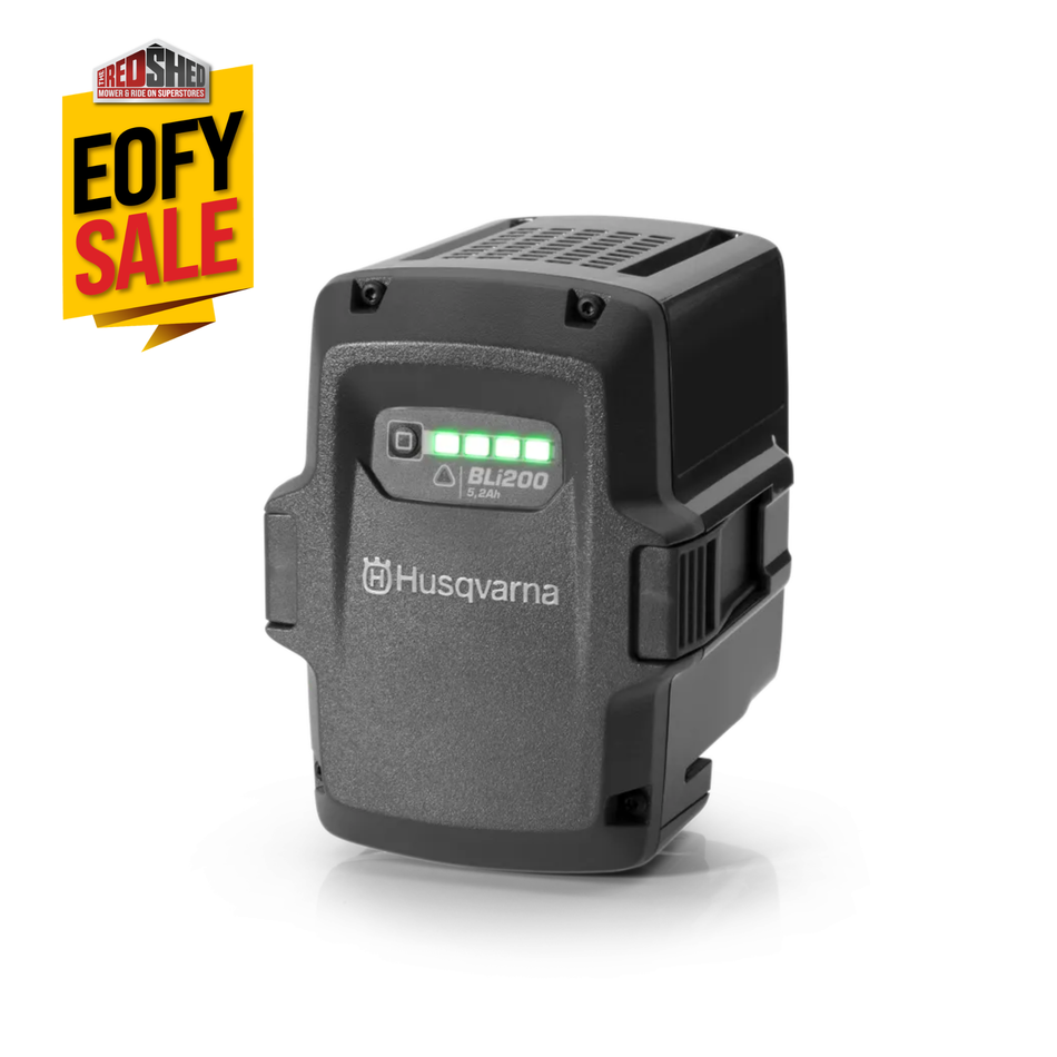Husqvarna BLi200 Battery - Robust construction enables up to 1500 recharges