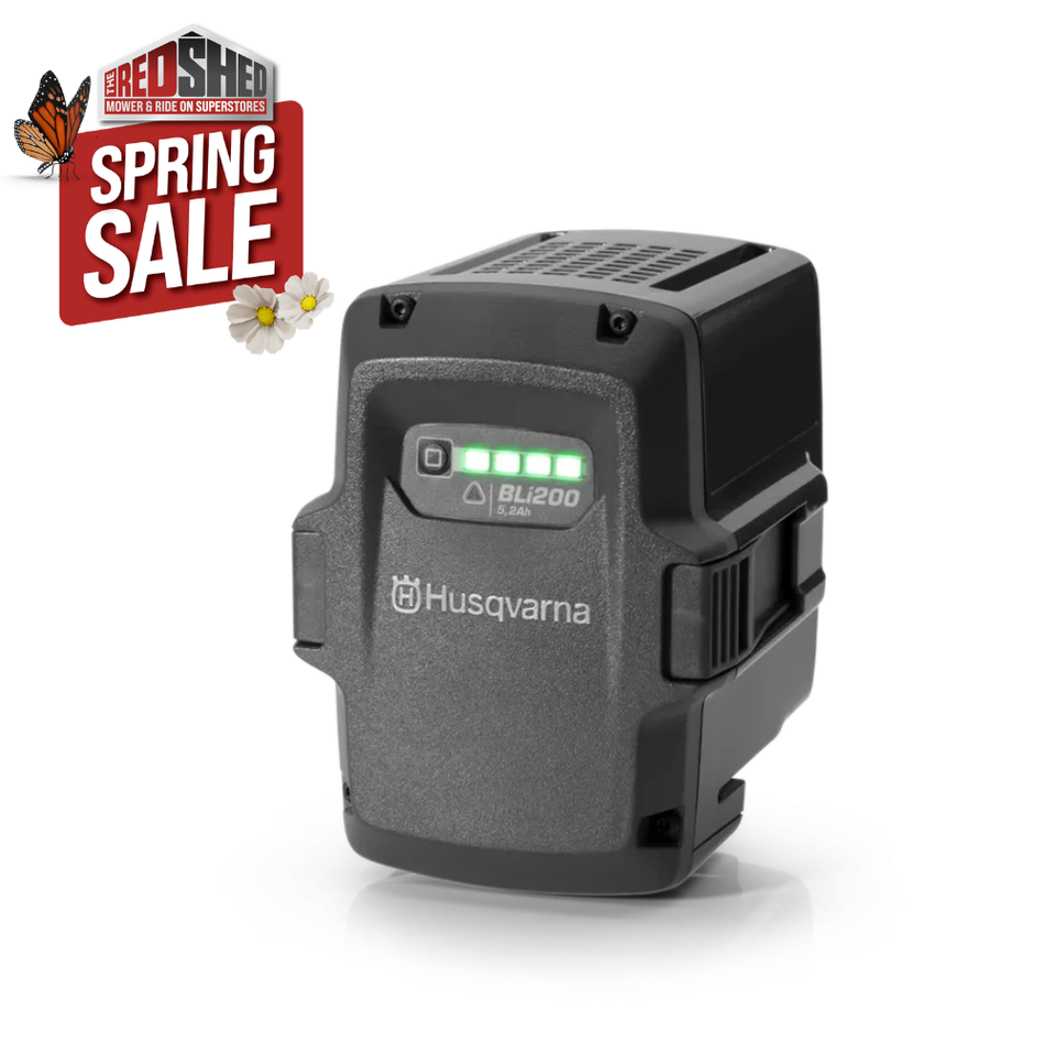 Husqvarna BLi200 Battery - Robust construction enables up to 1500 recharges