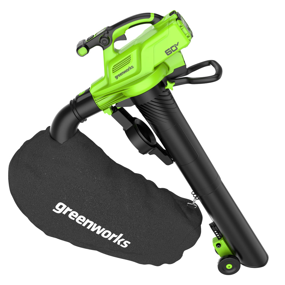 Greenworks BVC401 60V 520 CFM Pro Blower Vacuum - Powerful solution for maintaining your outdoor space effortlessly.