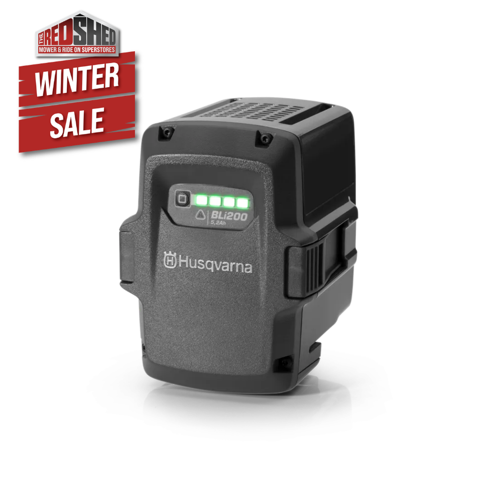 Husqvarna BLi200 Battery - Robust construction enables up to 1500 recharges