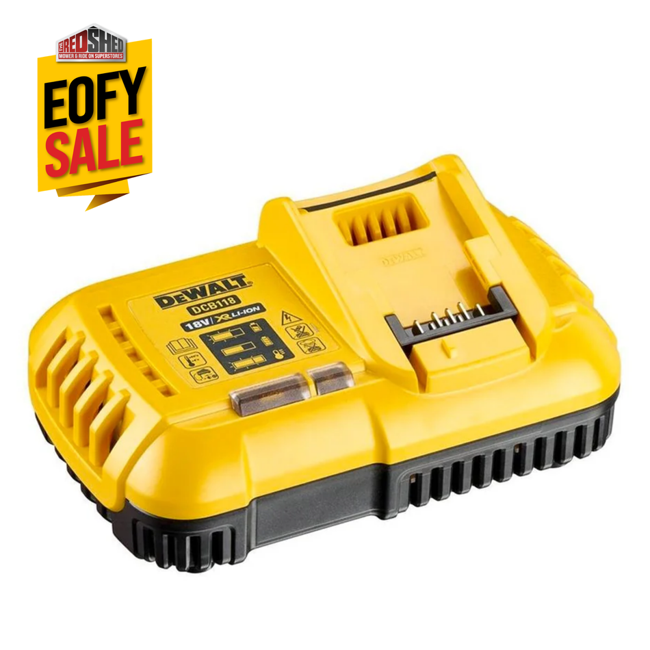 DeWALT XR 18V Battery Fast Charger - 18V Battery Fast Charger for DeWalt XR and XR FlexVolt Batteries