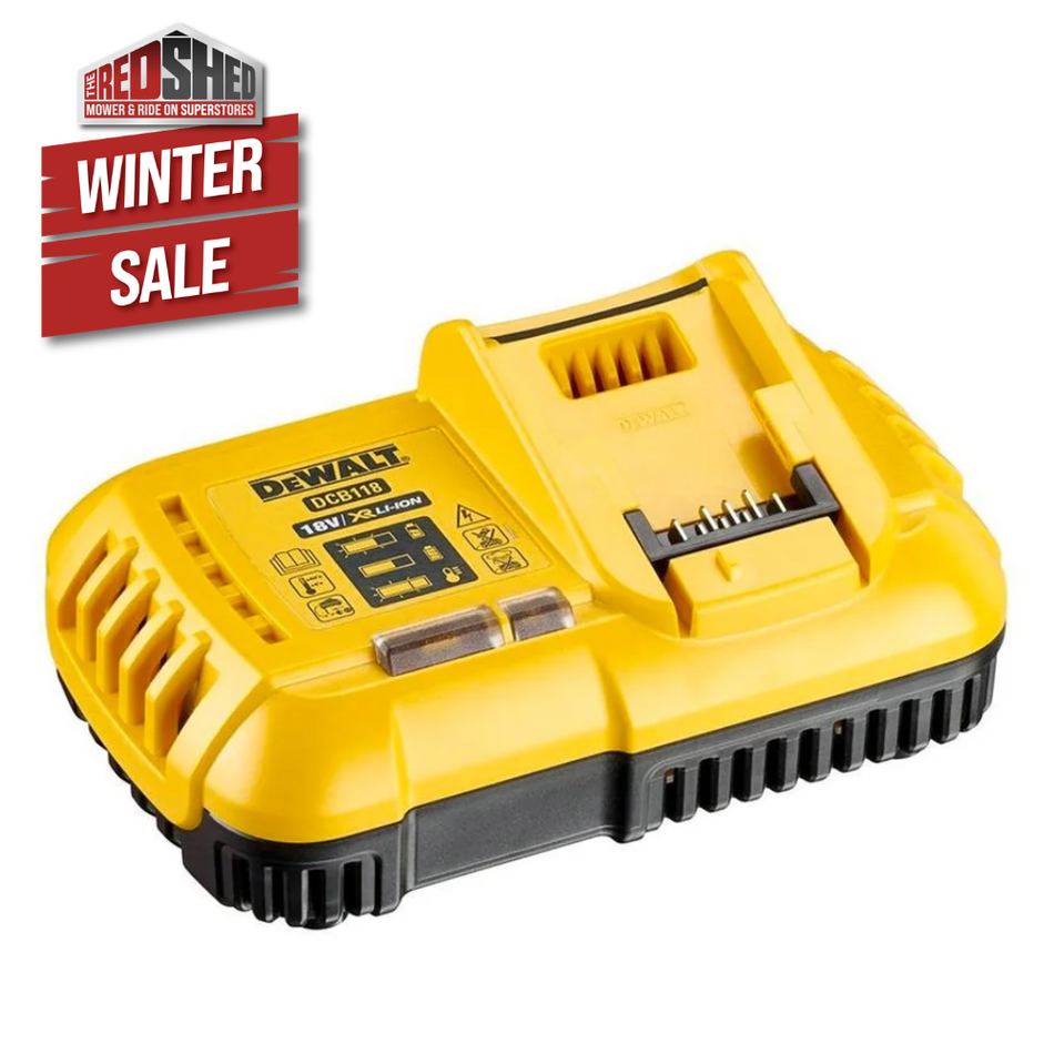 DeWALT XR 18V Battery Fast Charger - 18V Battery Fast Charger for DeWalt XR and XR FlexVolt Batteries