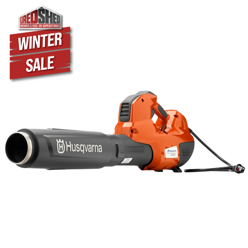 Husqvarna 530iBX Battery Blower - Hand-held blower powered by 36V BLi backpack battery with only 2.9kg weight