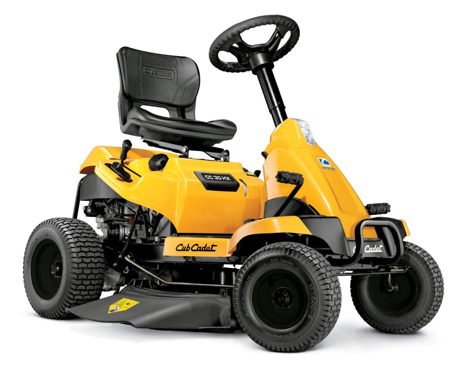 Cub Cadet CC 30 HX Mini Rider - Compact Riding Lawn Mower with a strong 382cc Cub Cadet engine.