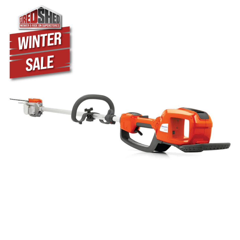 Husqvarna 530iPX Battery Pole Saw - Battery forestry clearing saw designed for easy handling in tough terrain
