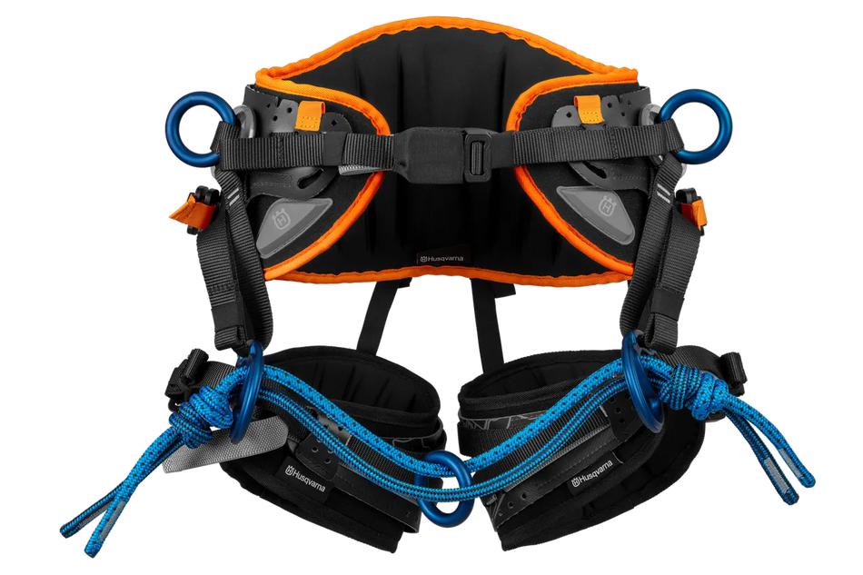 Husqvarna Climbing Harness - Comfortable and versatile harness for tree climbing.