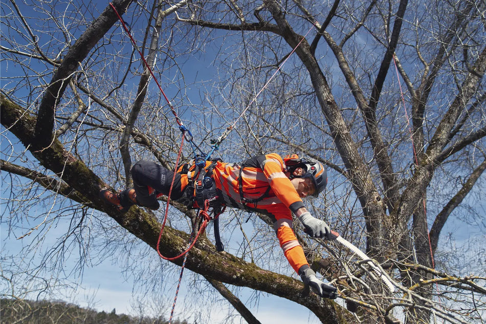 Husqvarna Climbing Harness - Comfortable and versatile harness for tree climbing.