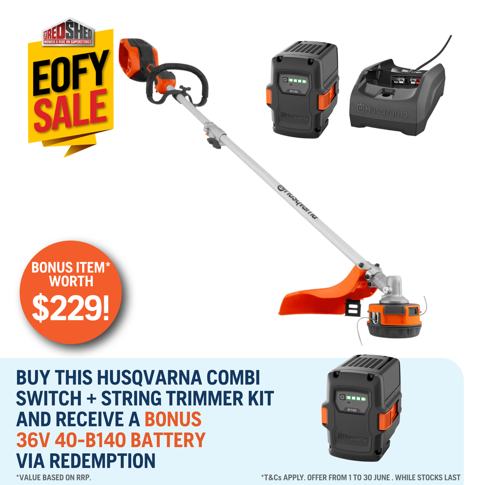 Husqvarna Combi Switch + String Trimmer 330iKL Kit