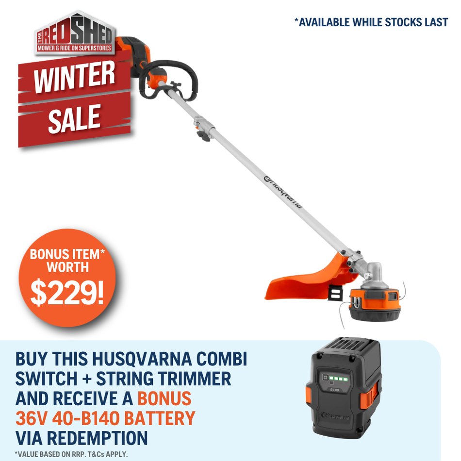 Husqvarna Combi Switch + String Trimmer 330iKL Skin Only