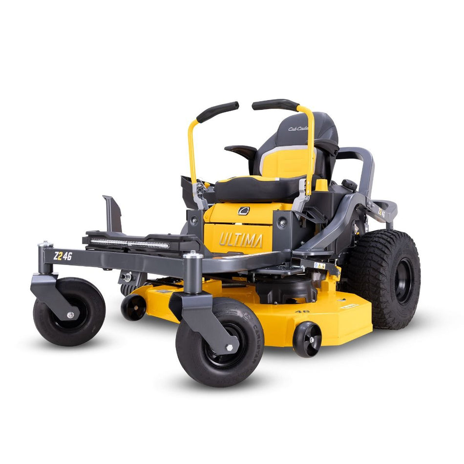 Cub Cadet Z2 46 Zero Turn Mower - A robust 2-inch square tubular steel frame, durable 46-inch fabricated deck, and a powerful 21.5HP Kawasaki engine.