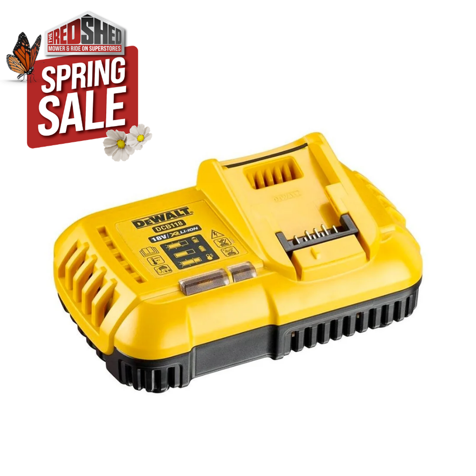 DeWALT XR 18V Battery Fast Charger - 18V Battery Fast Charger for DeWalt XR and XR FlexVolt Batteries