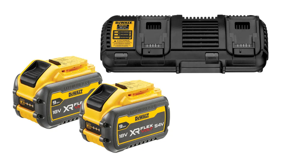 DeWALT 54V FLEXVOLT 9Ah Starter Kit