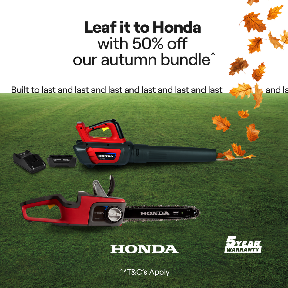 Honda HHB36BXB Domestic Blower Kit + Honda HHC36BXB 36V Battery Saw Bundle - HUGE 50% SAVINGS!