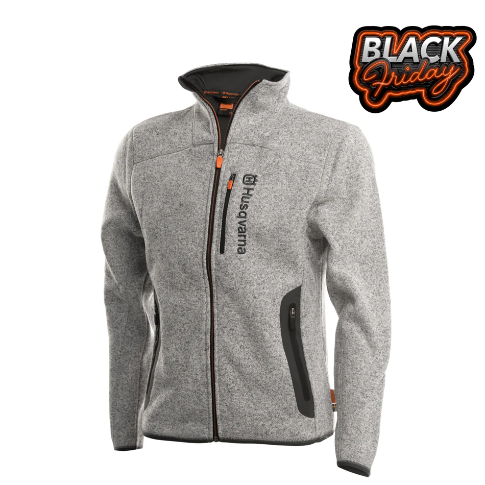 Husqvarna Womens Husqvarna Xplorer Fleece Jacket - Steel Grey - all sizes available!