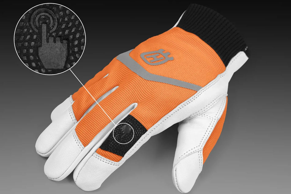 Husqvarna Functional Light Comfort Gloves - Thin Leather gloves.
