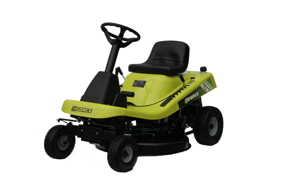 G-Force GLR-30H Ride-On Mower - Powerful 432cc OHV engine and a wide 750mm cutting width.
