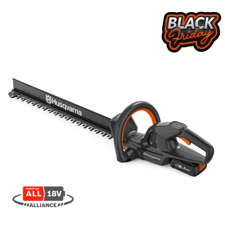 Husqvarna Aspire H50 18V Hedge Trimmer - Lightweight domestic 18v battery hedge trimmer!