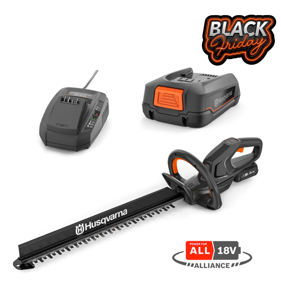 Husqvarna Aspire H50 18V Hedge Trimmer - Lightweight domestic 18v battery hedge trimmer!