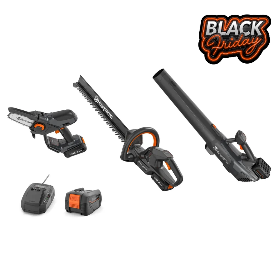 Husqvarna Aspire™ Hedge Trimmer + Leaf Blower + Pruner Bundle