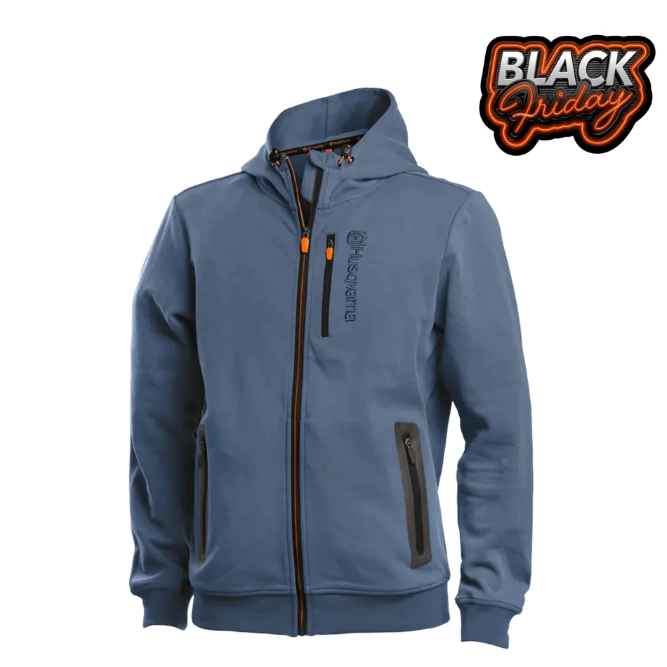 Husqvarna Xplorer Hoodie - Air Blue - Hoodie designed to deliver style that endures - all sizes available!