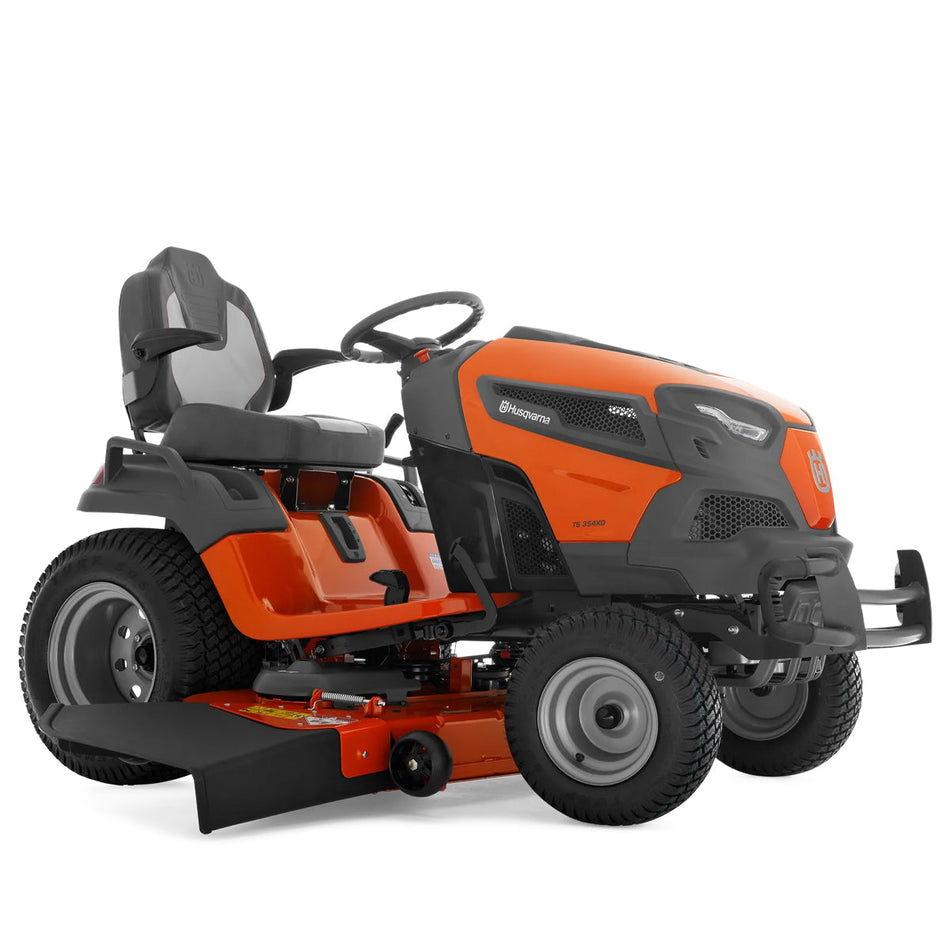 Husqvarna TS354 Garden Tractor - Premium tractor with 24HP Engine, 54" cut, electric diff lock