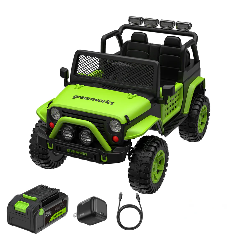 Greenworks OVG9002 24V Jr Adventure Series Kids Jeep [KC301A1]
