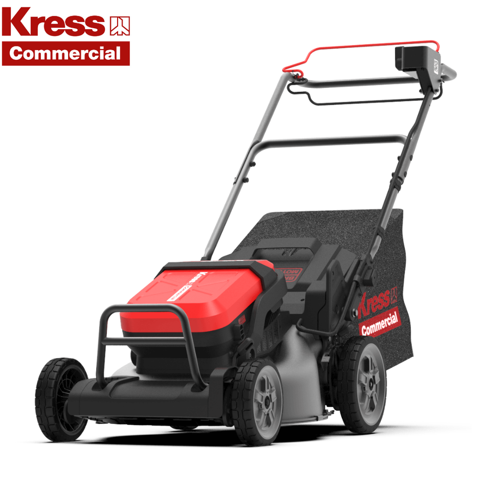 Kress Comm KC711.9 60V 51cm Lawn Mower - Self-propelled lawn mower with superior 3 kW power.