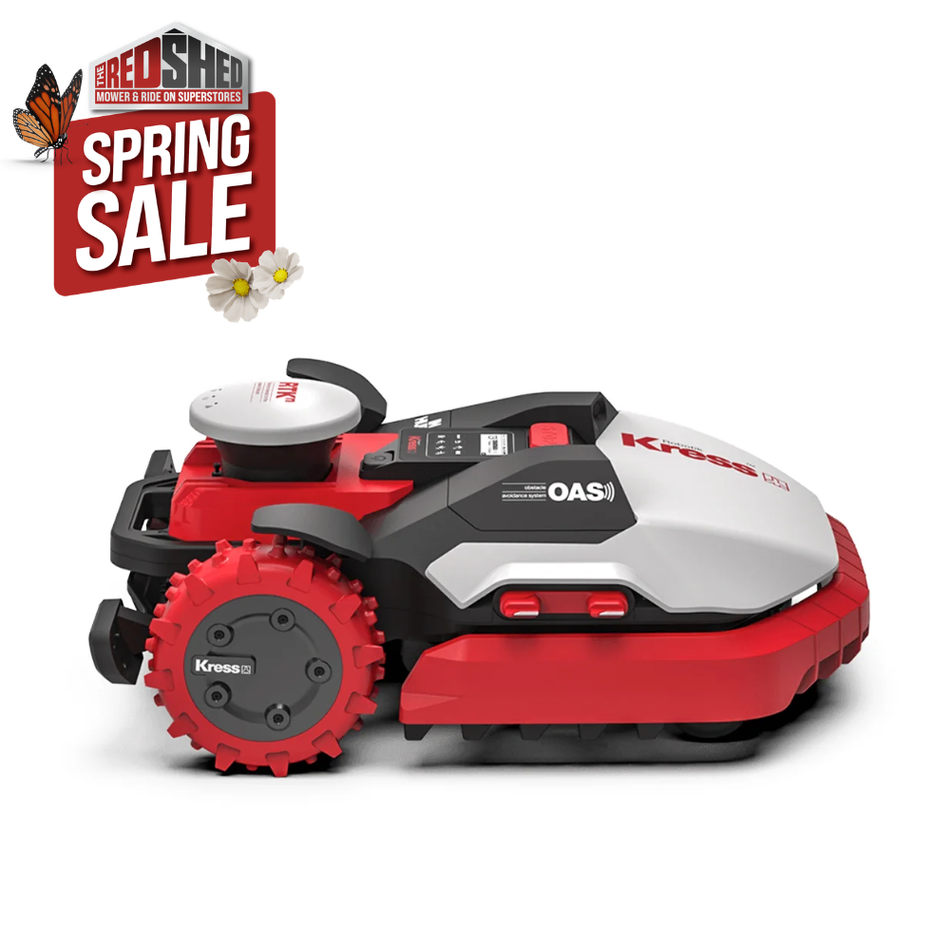 Kress KR233E.1 Mission Mega RTKn 12000 Mower - Advanced robotic mower for lawns up to 18000m², RTKn tech, OAS, no wires!