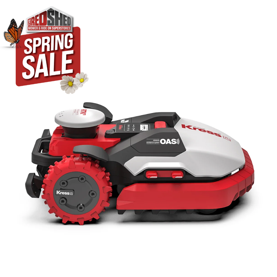 Kress KR236E.1 Mission Mega RTKn 24000 Robot Mower - Advanced robotic mower for lawns up to 36000m², RTKn tech, OAS, no wires!