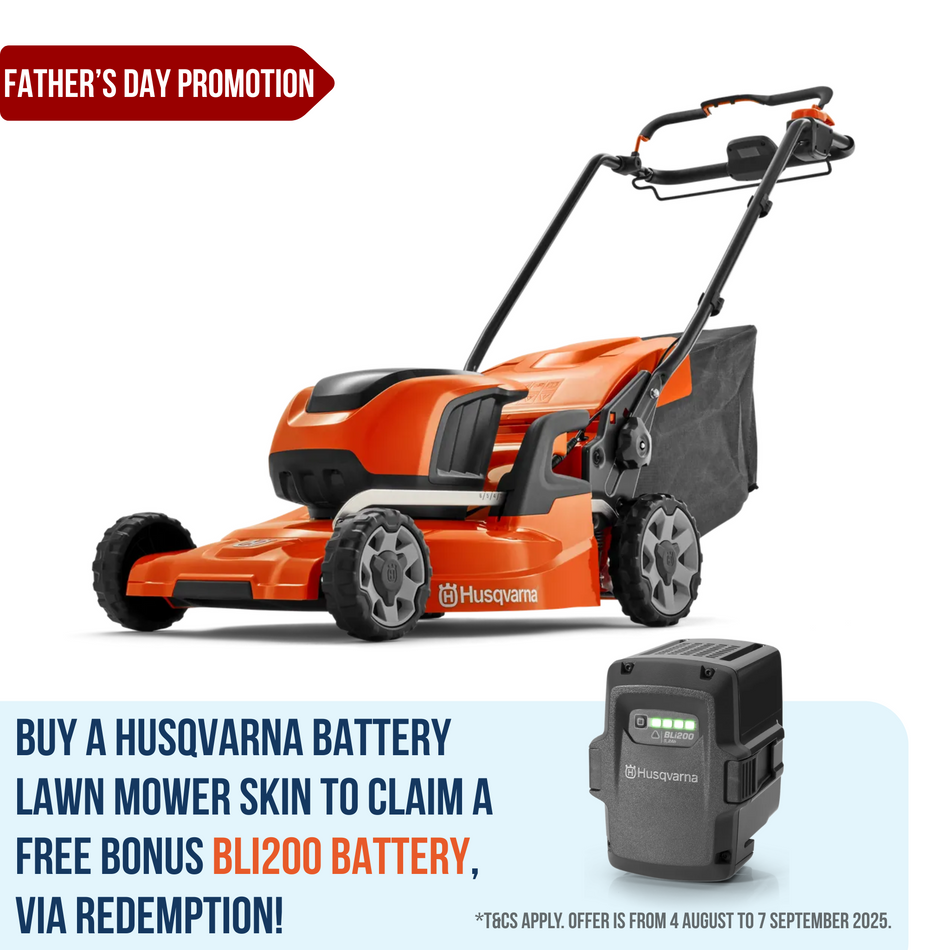 Husqvarna LC347iVX SP Battery Mower - Self-propelled battery lawn mower with 18.5" cutting width