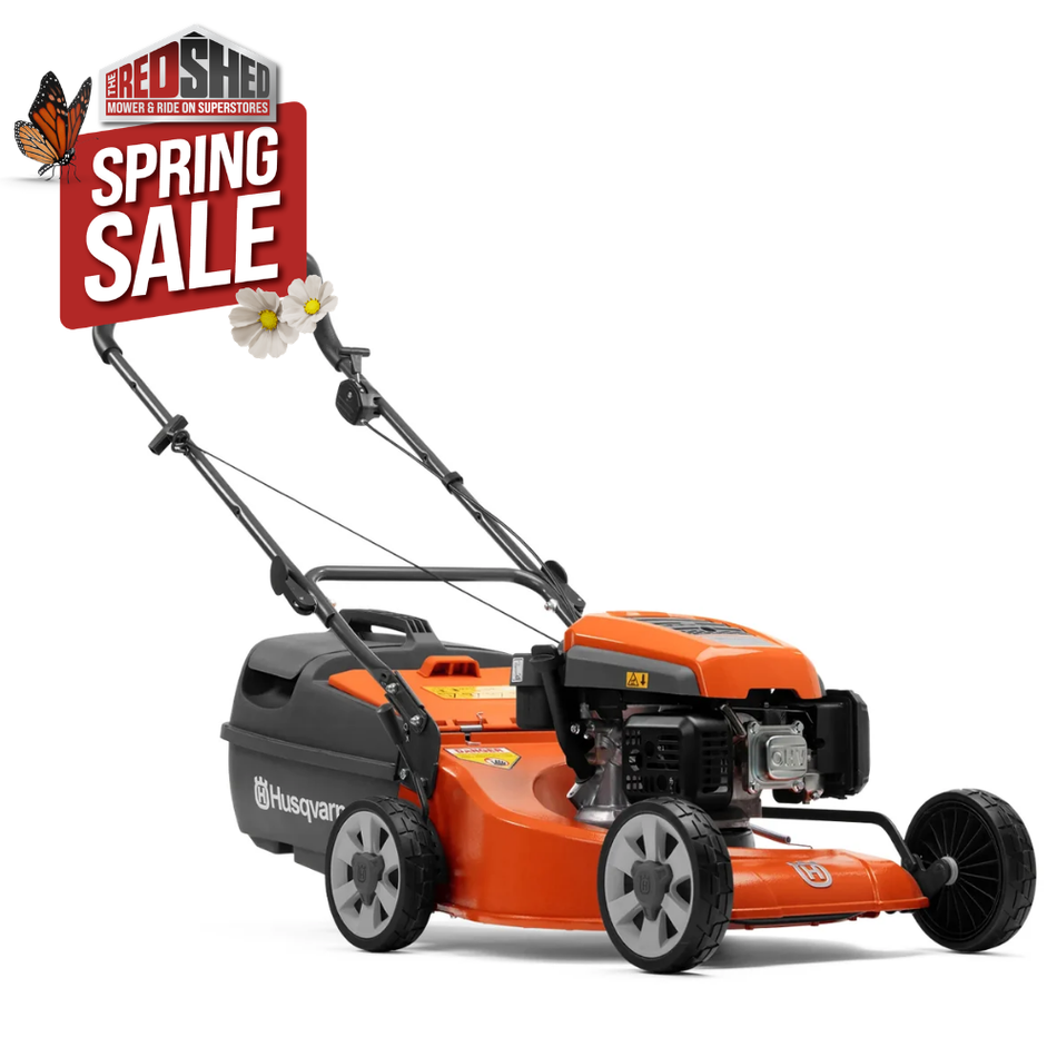Husqvarna LC419A Lawn Mower - High performance mower, 19" cutting deck, powerful OHV, four stroke engine