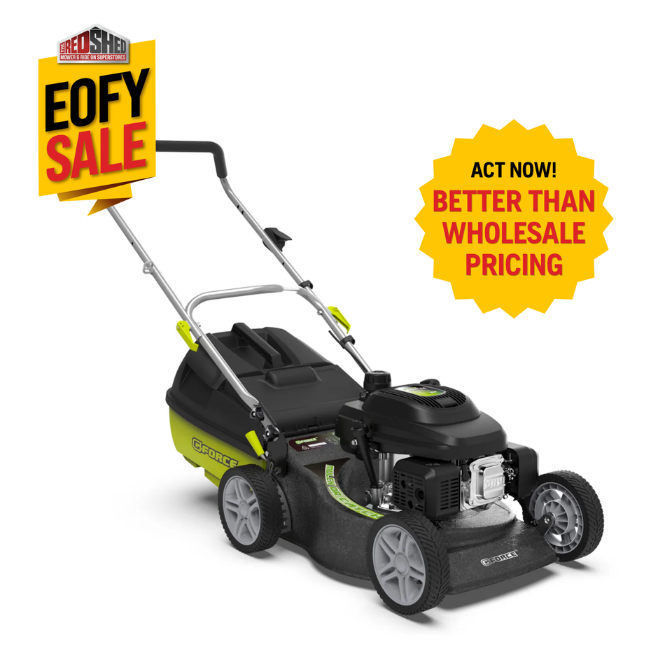 G-Force GZ-X196 18inch 196cc Push Mower - great buy at this price!