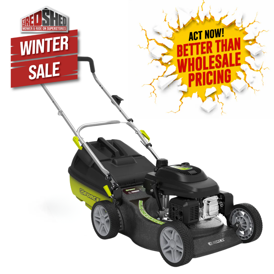 G-Force GZ-X196 18inch 196cc Push Mower - great buy at this price!