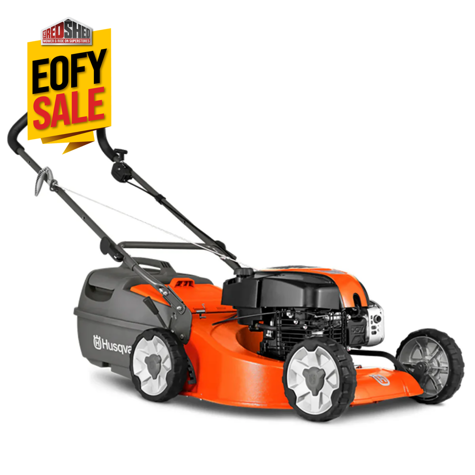 Husqvarna LC19AP Lawn Mower - Commercial Mower with Briggs 161cc OHV Powerful Engine, 19"cut, Alloy deck