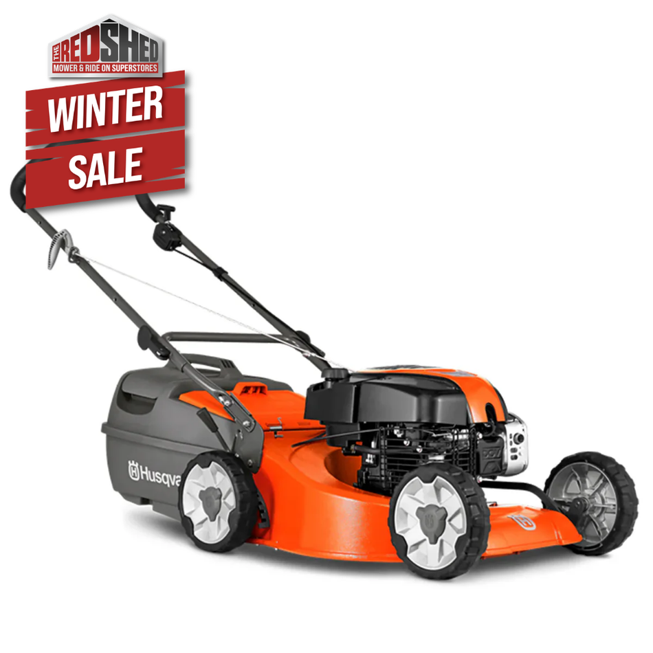 Husqvarna LC19AP Lawn Mower - Commercial Mower with Briggs 161cc OHV Powerful Engine, 19"cut, Alloy deck