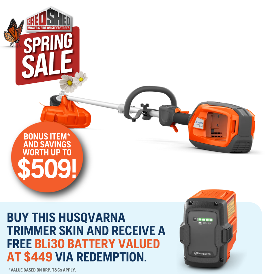 Husqvarna 325iLK Trimmer - Multi-purpose, powerful battery combi trimmer.