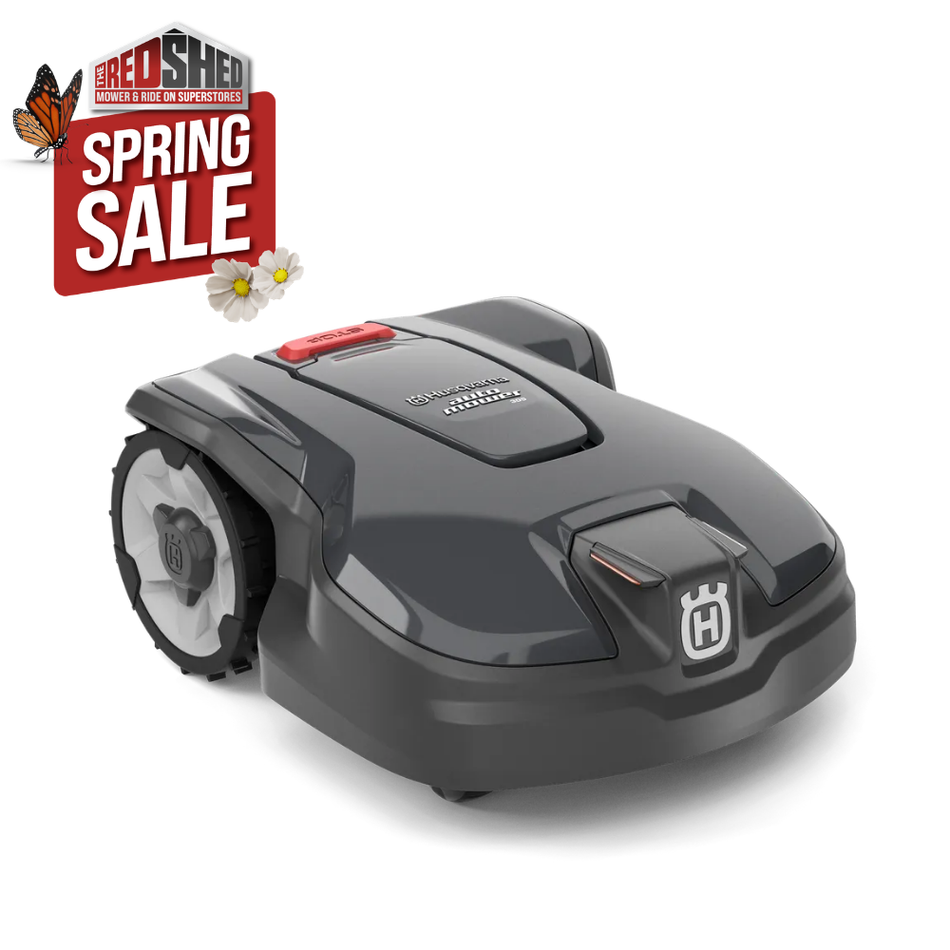 Husqvarna Automower® 305 - Husqvarna's new automatic mower, perfect for small gardens!