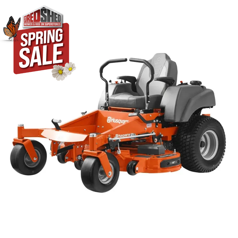 Husqvarna MZ48 Zero Turn - 23HP Kawasaki V-Twin Engine, 48" Fabricated ClearCut Deck + $528 FREE GIFTS