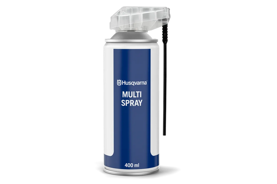 Husqvarna Multi Spray 400ml - For lubricating, dissolving, cleaning and protecting tools.