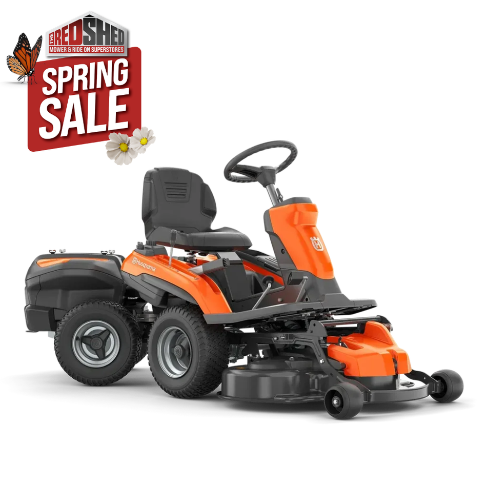Husqvarna R 200iX AWD Battery Rider - All-wheel drive Rider with winter capacity