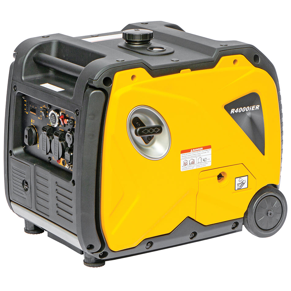 RATO R4000iE-R 4kW Inverter Generator - Quiet and lightweight generator with a rated output of 4000 watts.