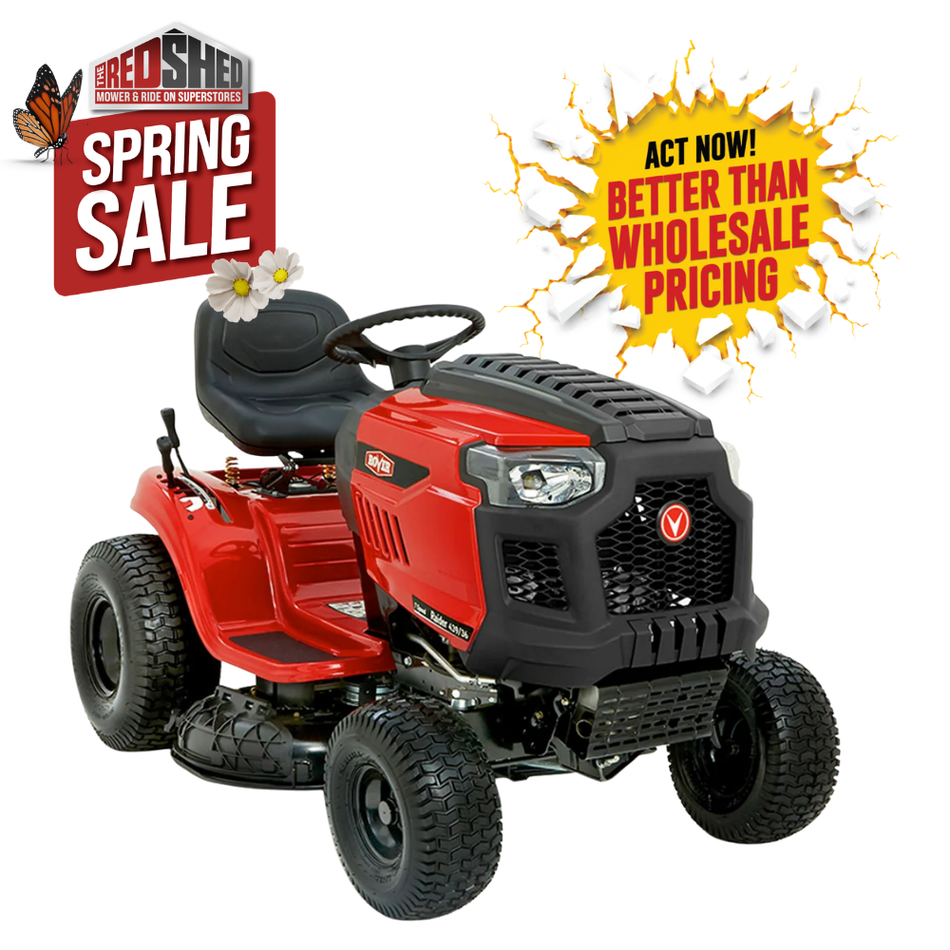 Rover Raider 439/36 Ride On Mower - 36" Ride On with 439cc engine, 5yr warranty for large block
