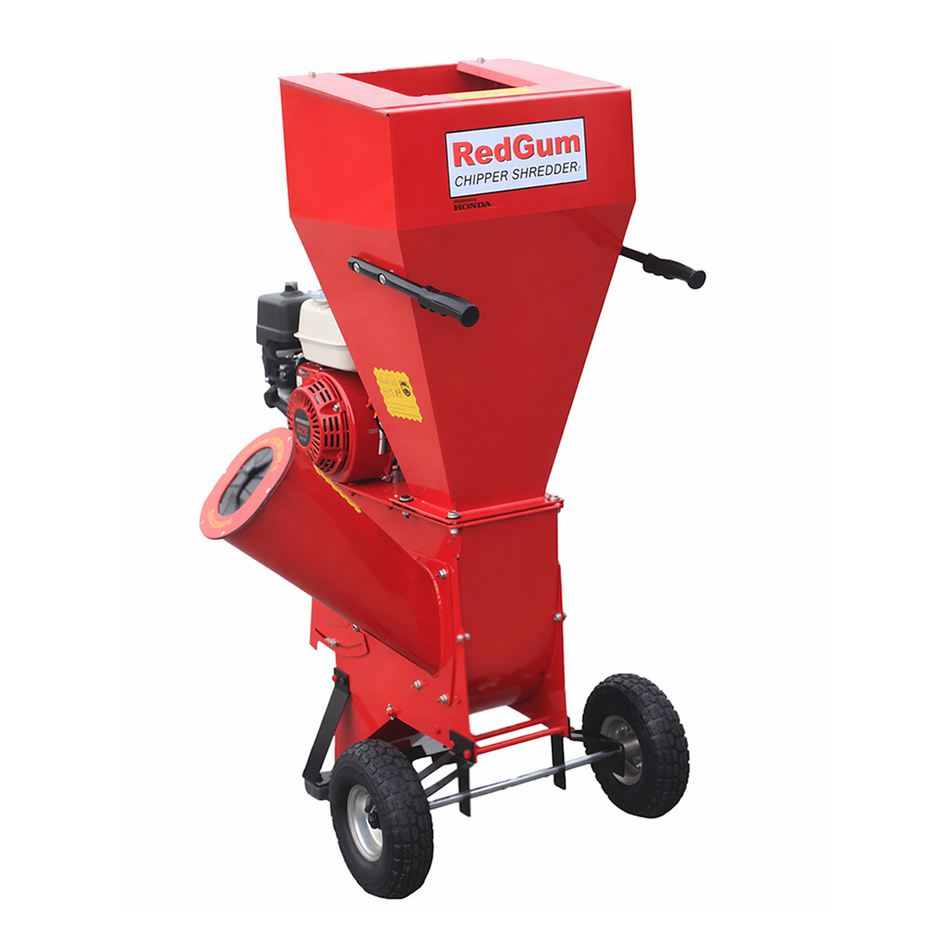RedGum GX200 Chipper - Our No. 1 selling Honda GX200 powered chipper- 2 Functions it Chips & shreds