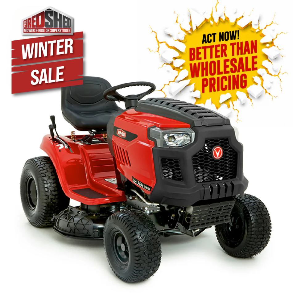 Rover Raider 439/36 Ride On Mower - 36" Ride On with 439cc engine, 5yr warranty for large block