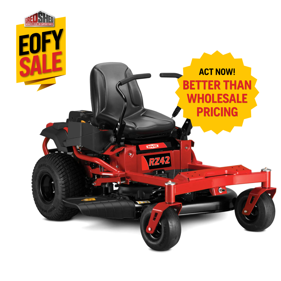 Rover RZ 42 Zero Turn Mower - 679cc V-Twin powered, 42" Cut & EXTRA STRONG Frame
