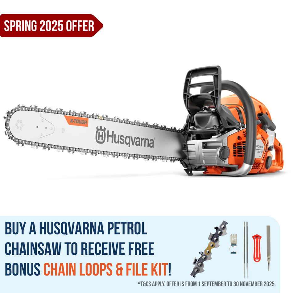 Husqvarna 562XP Mark-II Chainsaw - UPGRADED MODEL - 20" bar, 59.8cc operation - perfect for professional use!