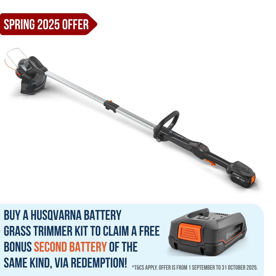 Husqvarna Aspire T28 18V Grass Trimmer - Lightweight domestic 18v battery trimmer!