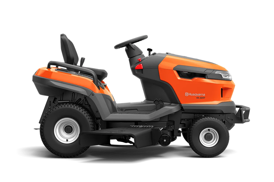 Husqvarna TS 220TD Garden Tractor - High performance mowing and comfort-enhancing features.