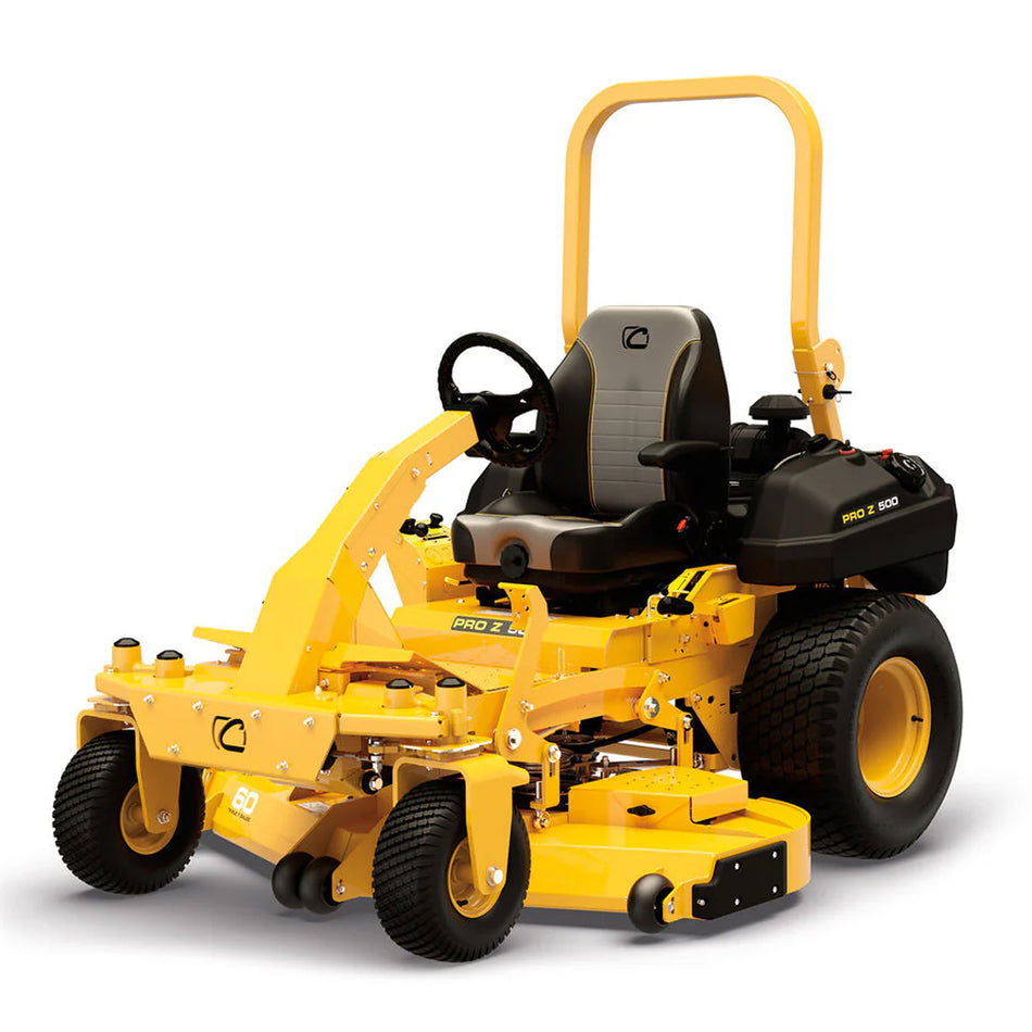 Cub Cadet Pro-Z 560 S Zero Turn - Commercial 31hp Kawasaki Engine, 60" side discharge fab deck!