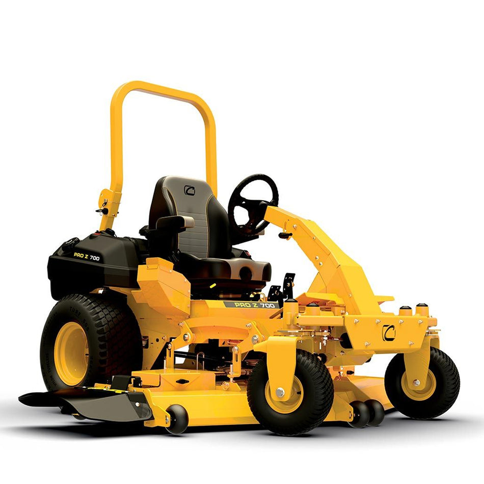 Cub Cadet Pro-Z 760 S Zero Turn - 60" cut,Fabricated steel deck, 31HP V-TWIN, Steering wheel control